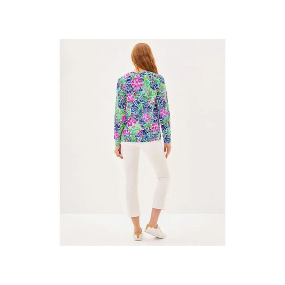 Lilly Pulitzer Beach Comber Pullover Multi Disney Dreamin Sz M - Picture 5 of 5